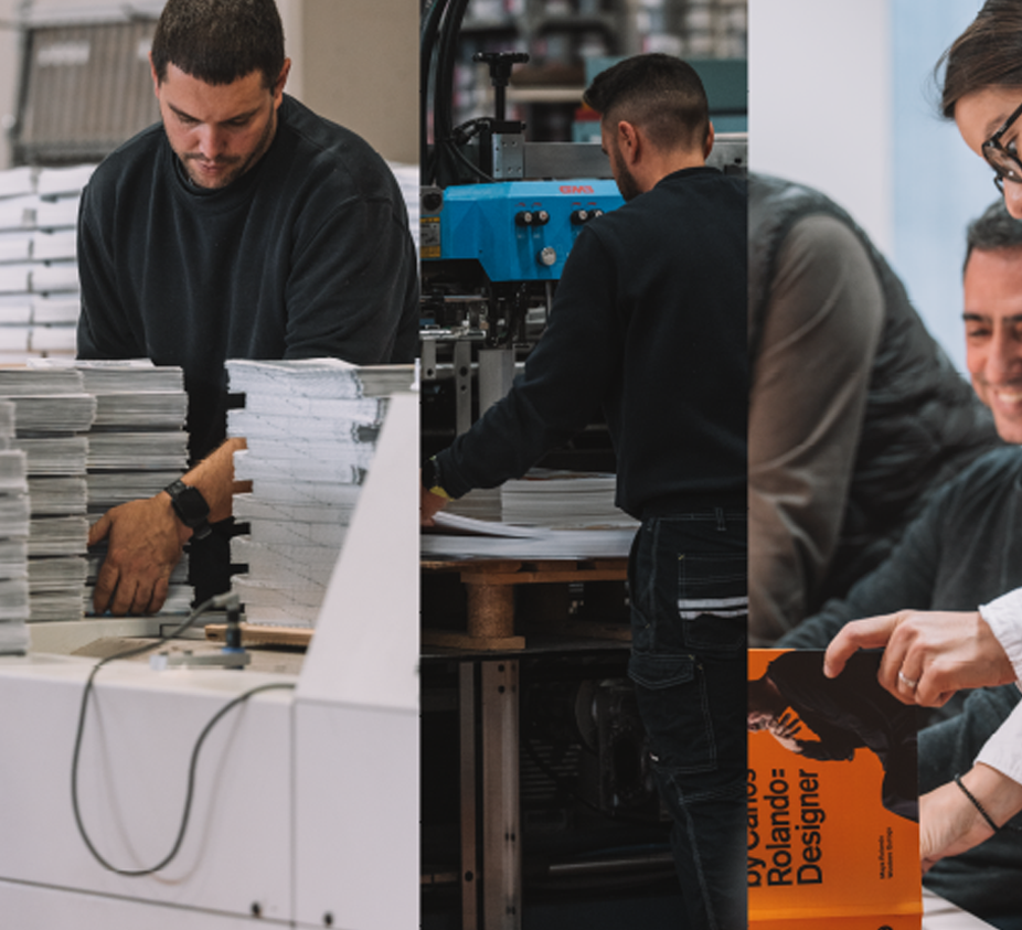 Empresa de artes gráficas e Impresión digital | Gráficas Muriel | Nosotros | Equipo humano tecnologico