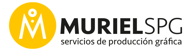 Empresa de artes gráficas e Impresión digital | Gráficas Muriel | Nosotros | Logo murielspg Grande